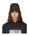 A-cold-wall* Logo-plaque Bucket Hat In Black