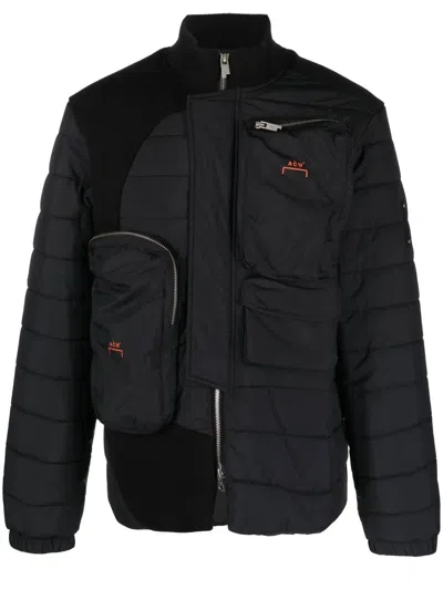 A-COLD-WALL* LOGO-PRINT ASYMMETRIC PADDED JACKET