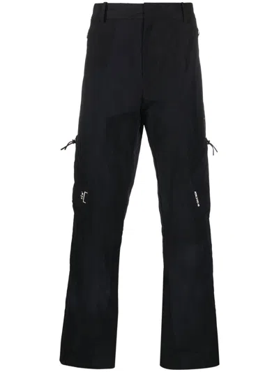 A-cold-wall* Logo Print Cargo Trousers In Black