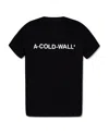 A-cold-wall* Core Logo Short-sleeve T-shirt In Black