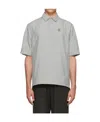 A-cold-wall* Logo-print Polo Shirt In Gray