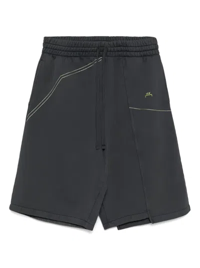 A-cold-wall* Logo-print Shorts In 灰色
