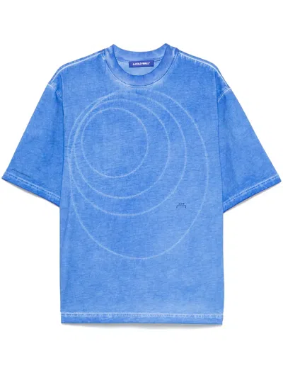 A-cold-wall* Logo-print T-shirt In Blue