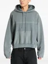 A-cold-wall* Logo-printed Hoodie In Gray
