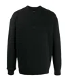 A-cold-wall* Logo-printed Round-neck Sweater In Black
