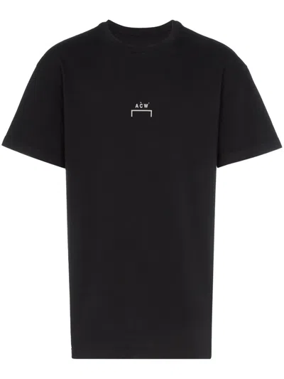 A-cold-wall* Logo Printed T-shirt In Black