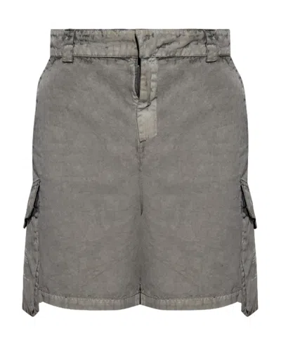 A-cold-wall* Logo Shorts In Gray