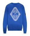 A-cold-wall* Logo Sweater In Blue