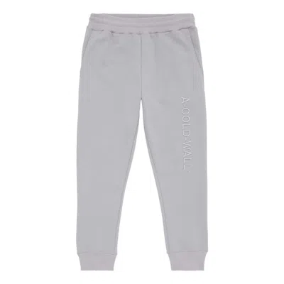 A-cold-wall* Logo Sweatpants 'grey' In Gray