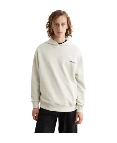 A-cold-wall* Long-sleeved Hooded Sweater In White