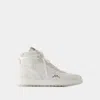 A-cold-wall* Luol Hi Top Sneakers - A Cold Wall - Leather - White In White