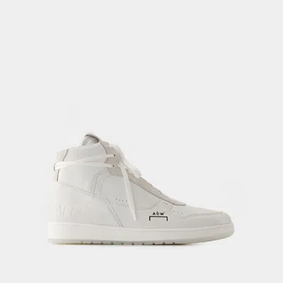 A-cold-wall* White Luol Hi Top Sneakers