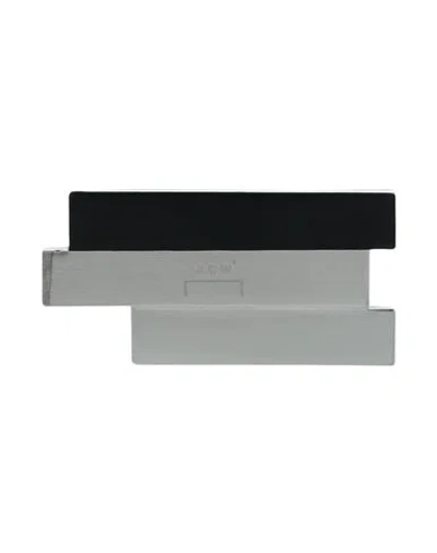 A-cold-wall* Man Cufflinks And Tie Clips Black Size - Metal