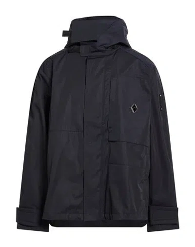 A-cold-wall* Man Jacket Midnight Blue Size L Polyester, Cotton