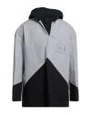 A-cold-wall* Man Overcoat & Trench Coat Black Size M Cotton In Black