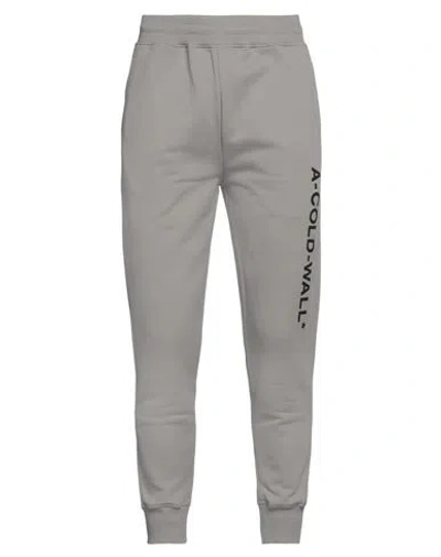 A-COLD-WALL* A-COLD-WALL* MAN PANTS GREY SIZE XL COTTON, ELASTANE
