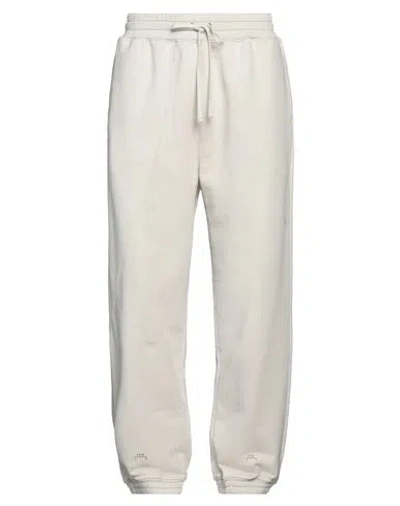 A-cold-wall* Man Pants Ivory Size L Cotton, Elastane In White