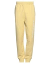 A-cold-wall* Man Pants Pastel Yellow Size Xl Cotton, Elastane
