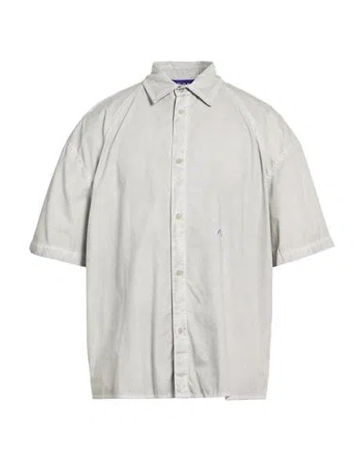 A-cold-wall* Man Shirt Light Grey Size Xl Cotton In Gray