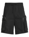A-cold-wall* Man Shorts & Bermuda Shorts Black Size 34 Cotton, Polyamide In Black