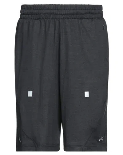 A-cold-wall* Man Shorts & Bermuda Shorts Charcoal Size S Polyester, Elastane In Grey