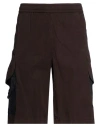 A-cold-wall* Brown Brunswick Cargo Shorts In Brown