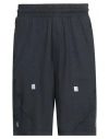 A-cold-wall* Man Shorts & Bermuda Shorts Midnight Blue Size S Polyester, Elastane