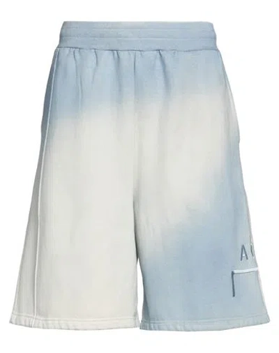 A-COLD-WALL* A-COLD-WALL* MAN SHORTS & BERMUDA SHORTS SKY BLUE SIZE S COTTON, POLYESTER, ELASTANE