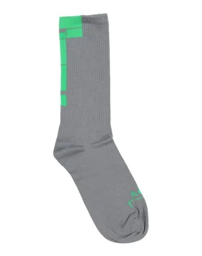 A-cold-wall* Cotton Socks With Logo In Grey