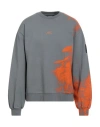 A-cold-wall* Man Sweatshirt Grey Size L Cotton In Gray
