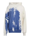 A-cold-wall* Man Sweatshirt Ivory Size M Cotton, Elastane In White