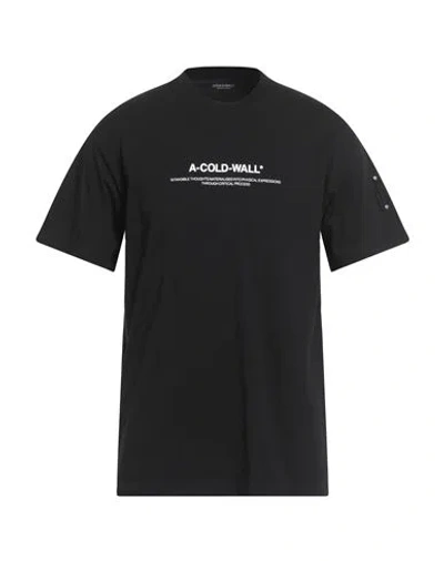A-cold-wall* Man T-shirt Black Size L Cotton