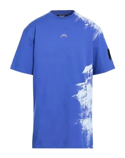 A-cold-wall* Man T-shirt Blue Size Xl Cotton