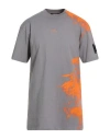 A-cold-wall* A Cold Wall Brushstroke T-shirt In Gray