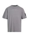 A-cold-wall* Man T-shirt Grey Size M Cotton, Elastane In Gray