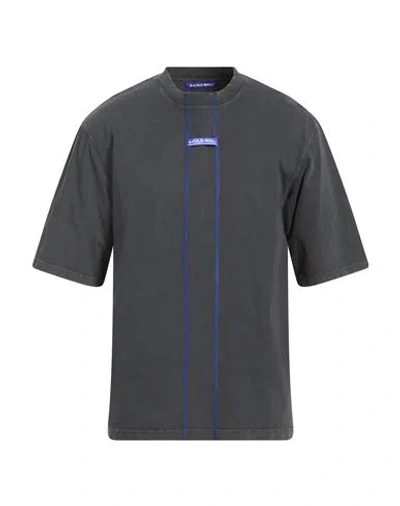 A-cold-wall* Man T-shirt Grey Size M Cotton In Gray