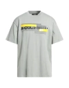 A-cold-wall* A-cold-wall Grid Logo T-shirt In Grey