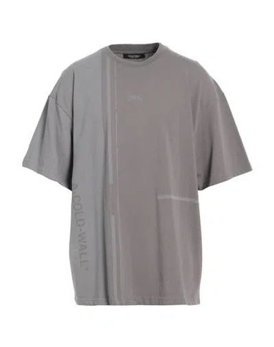 A-cold-wall* Man T-shirt Grey Size Xl Cotton