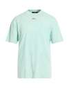 A-cold-wall* Man T-shirt Light Green Size S Cotton In Green