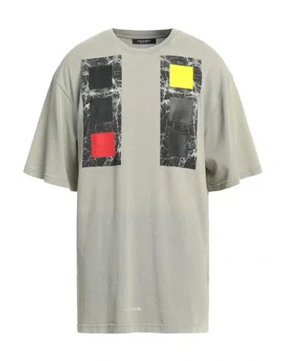 A-cold-wall* Man T-shirt Light Grey Size L Cotton