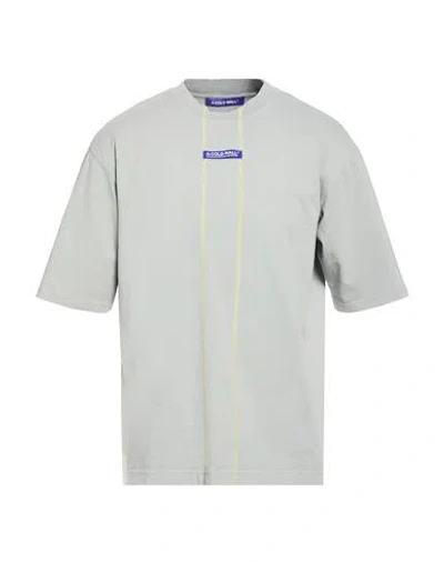 A-cold-wall* Man T-shirt Light Grey Size M Cotton In White