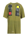 A-cold-wall* Man T-shirt Military Green Size L Cotton
