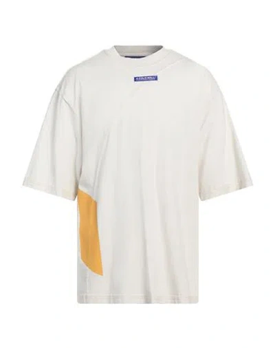 A-cold-wall* Man T-shirt Off White Size Xl Cotton, Elastane