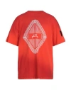 A-cold-wall* Gradient Logo-print T-shirt In Red