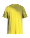 A-cold-wall* Man T-shirt Yellow Size M Cotton In Yellow