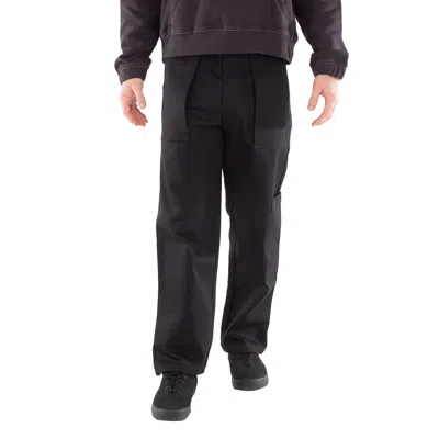 A-cold-wall* A Cold Wall Men's Black Console Cotton Trousers