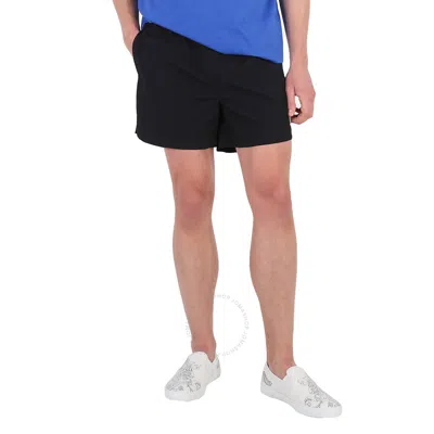 A-cold-wall* A Cold Wall Men's Black Essential Logo Patch Swim Shorts