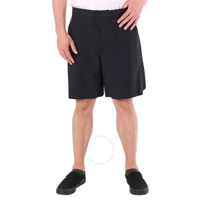 A-cold-wall* A Cold Wall Men's Black Noos Wide-leg Bermuda Shorts