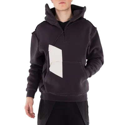 A-cold-wall* A Cold Wall Men's Black Printed Aspect Hoodie