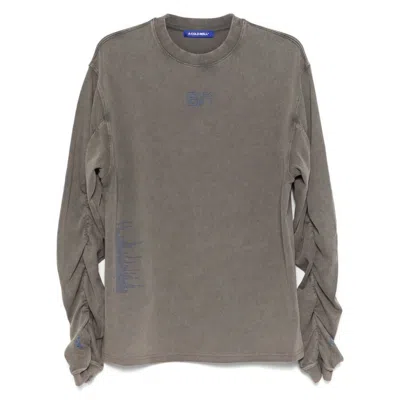 A-cold-wall* A Cold Wall Men's Black Shroud Cotton T-shirt